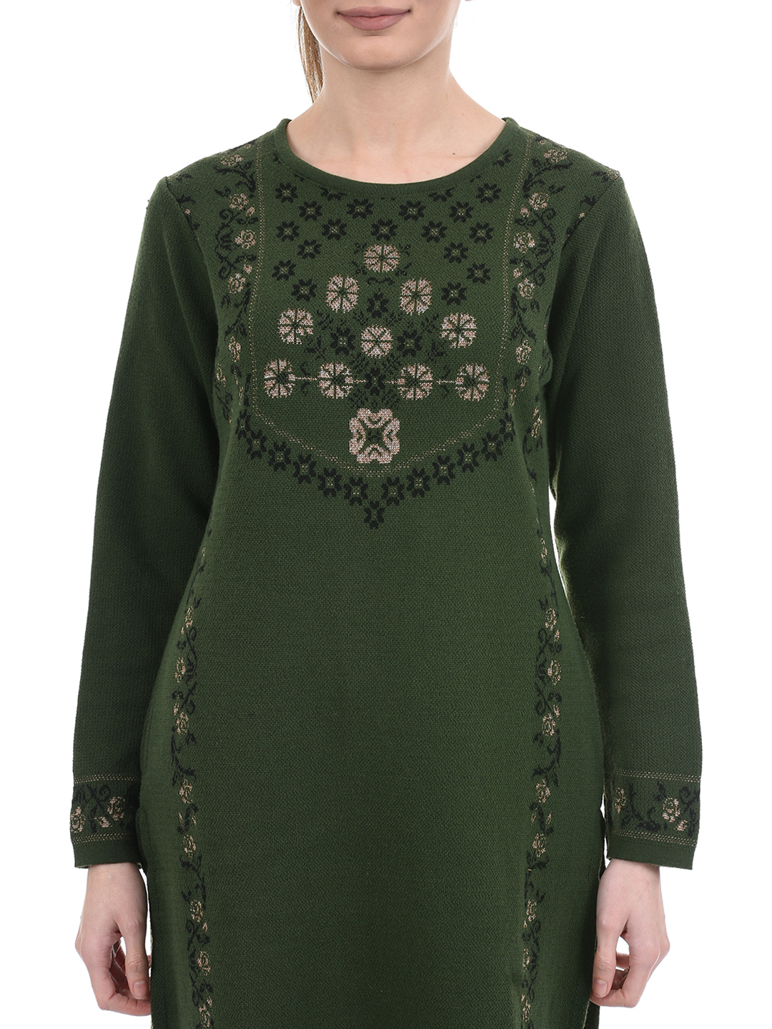 American Eye Women Casual Wear Green Kurta